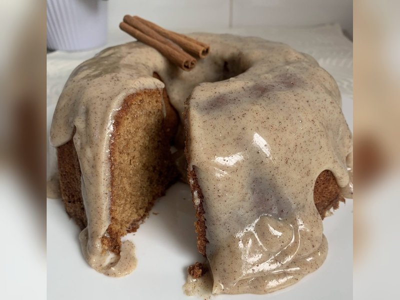 Bolo Indiano com Brigadeiro de Canela